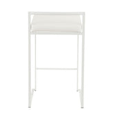 Fuji Stacker 26" Fixed-Height Counter Stool - Set of 2