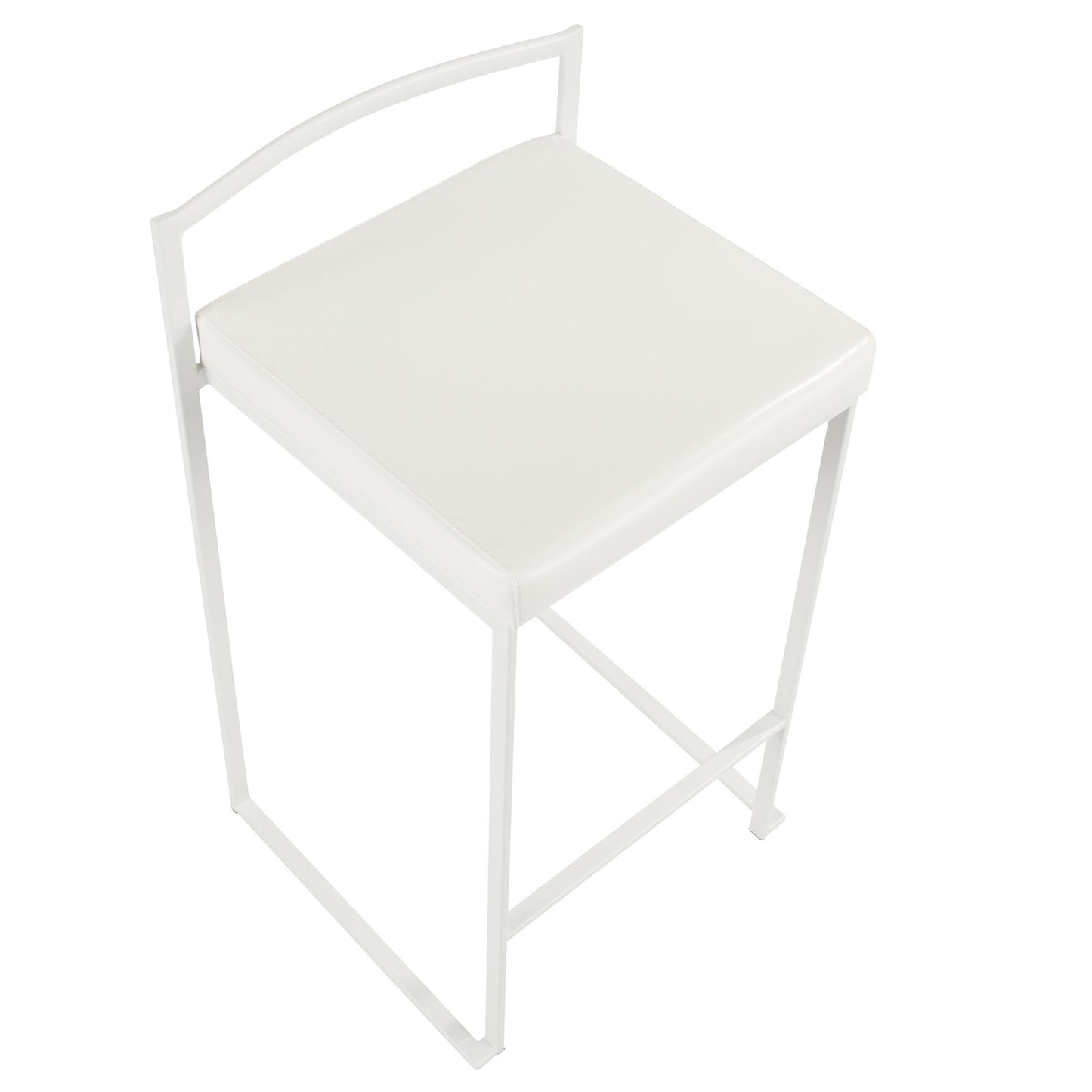 Fuji Stacker 26" Fixed-Height Counter Stool - Set of 2