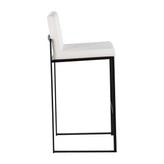 Fuji High Back 30" Fixed-Height Barstool - Set of 2