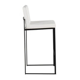 Fuji High Back 30" Fixed-Height Barstool - Set of 2