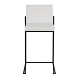 Fuji High Back 26" Fixed-Height Counter Stool - Set of 2