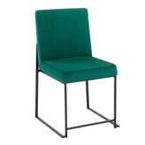 High Back Fuji Dining Chair - Set of 2