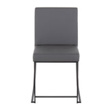 High Back Fuji Dining Chair - Set of 2