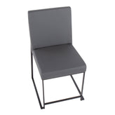 High Back Fuji Dining Chair - Set of 2