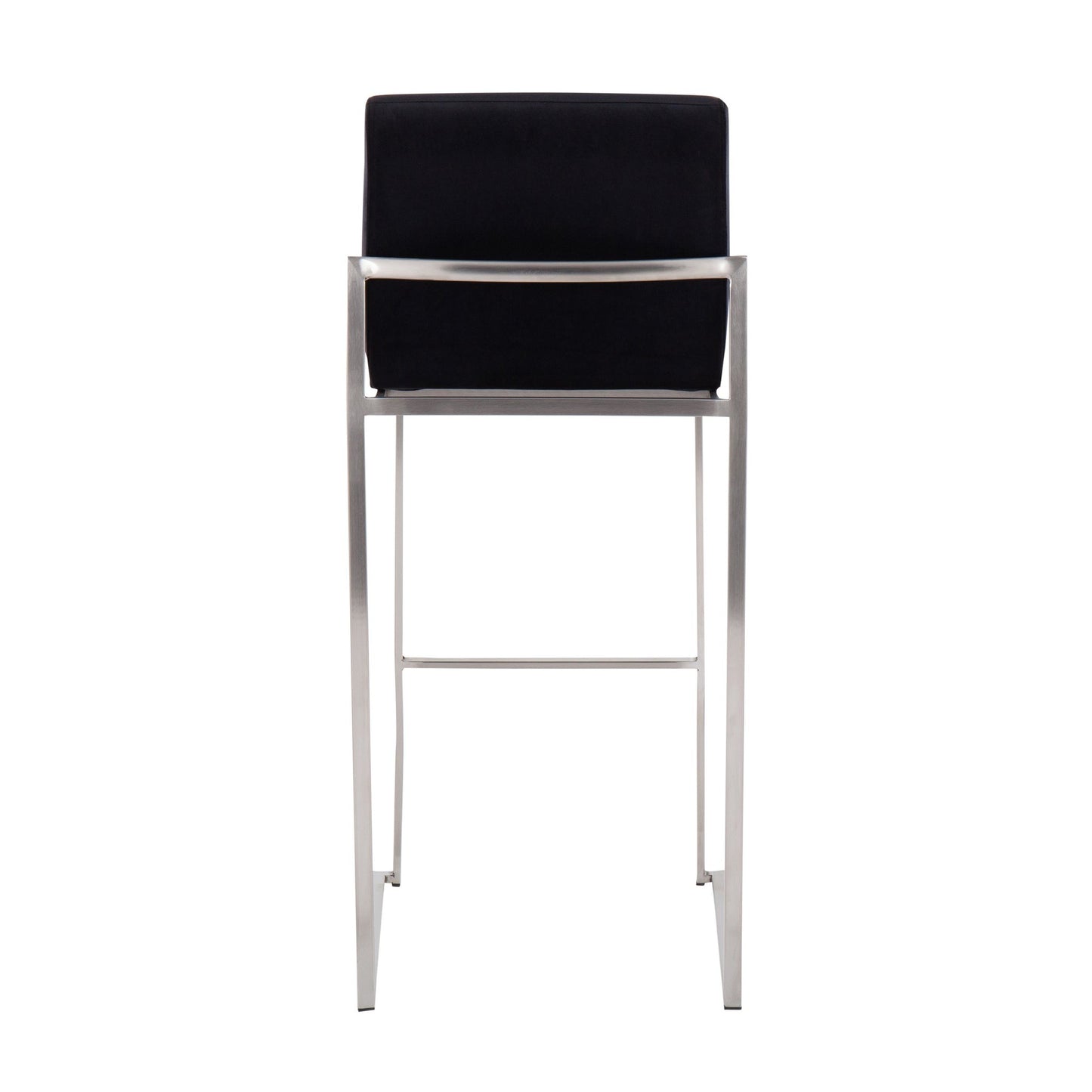 Fuji High Back 30" Fixed-Height Barstool - Set of 2