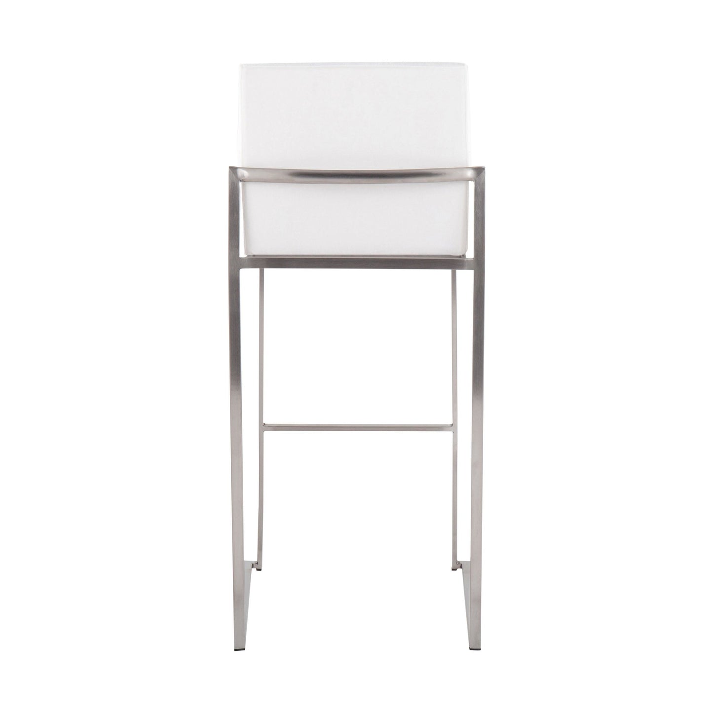 Fuji High Back 30" Fixed-Height Barstool - Set of 2