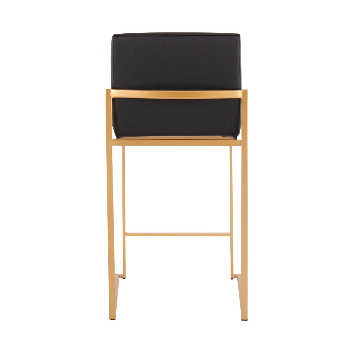 Fuji High Back 26" Fixed-Height Counter Stool - Set of 2