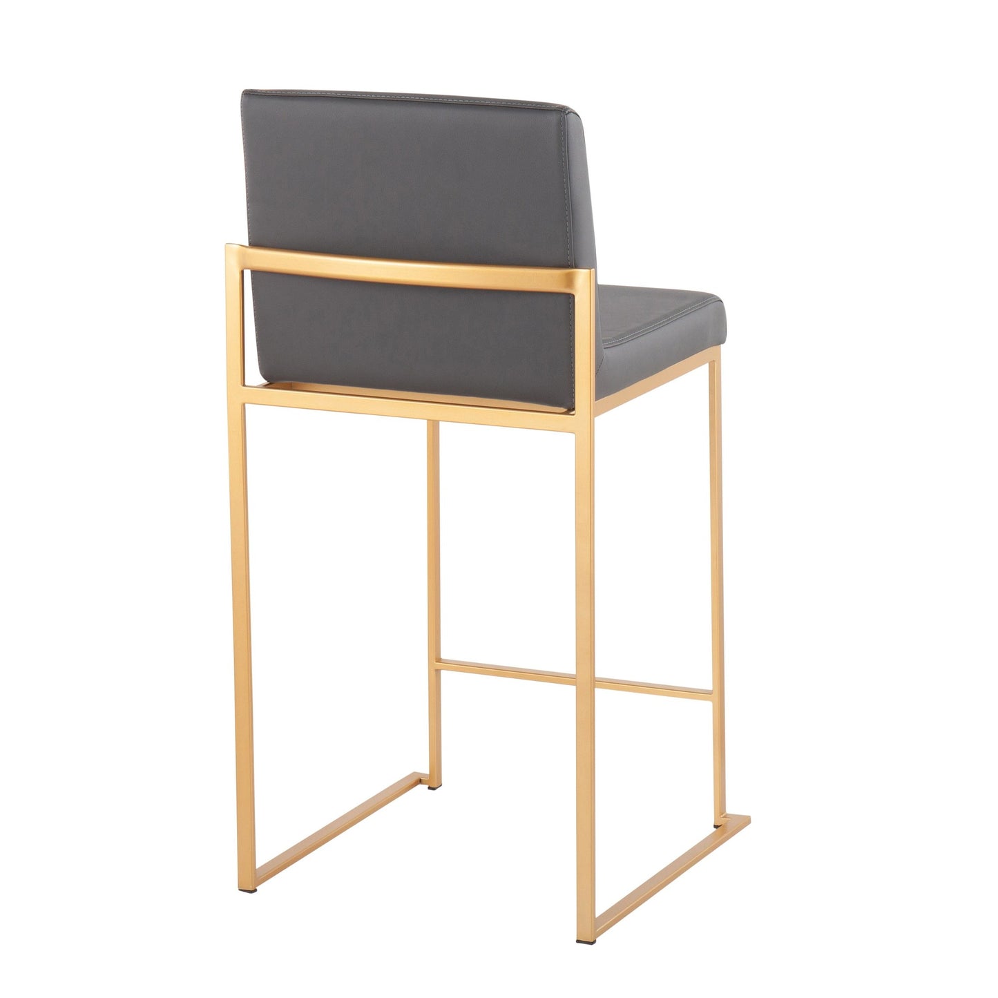 Fuji High Back 26" Fixed-Height Counter Stool - Set of 2