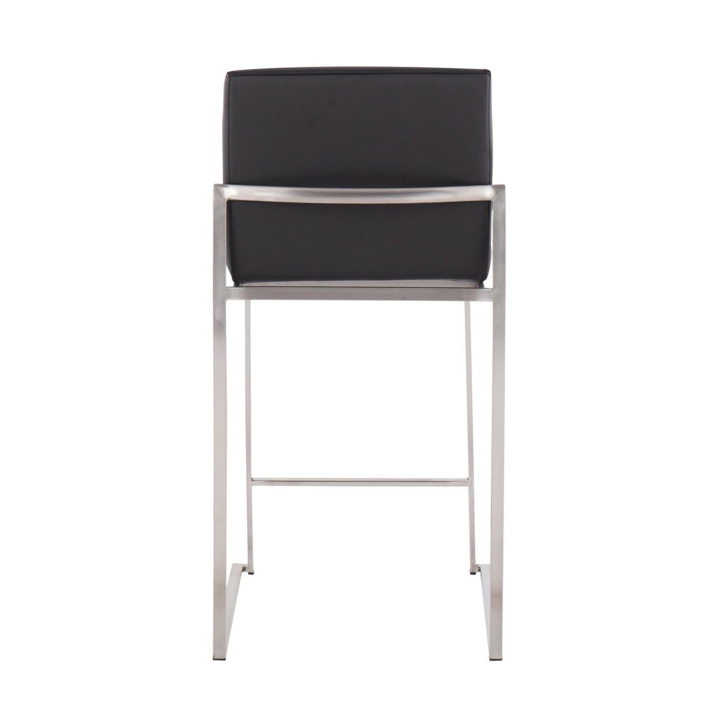 Fuji High Back 26" Fixed-Height Counter Stool - Set of 2