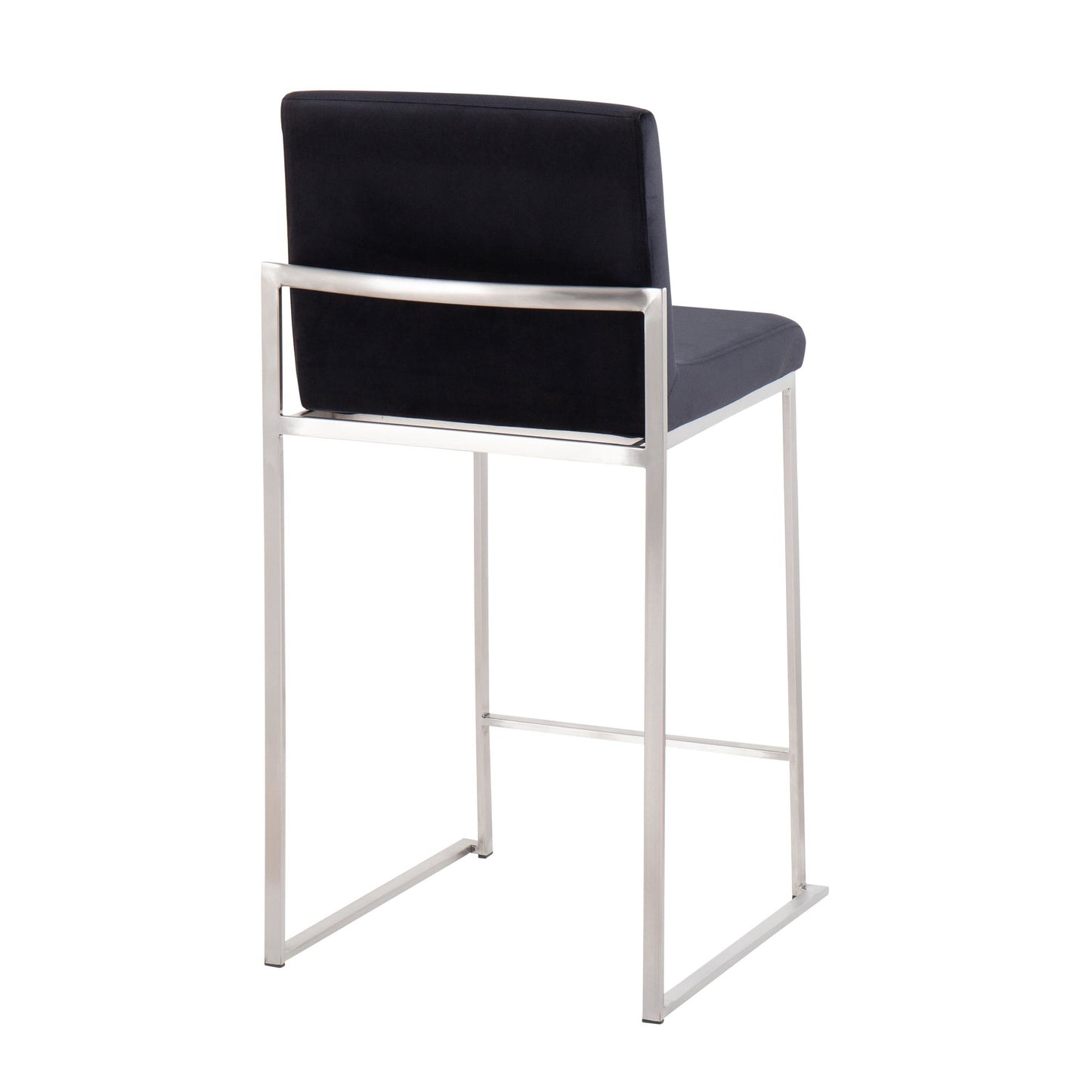 Fuji High Back 26" Fixed-Height Counter Stool - Set of 2