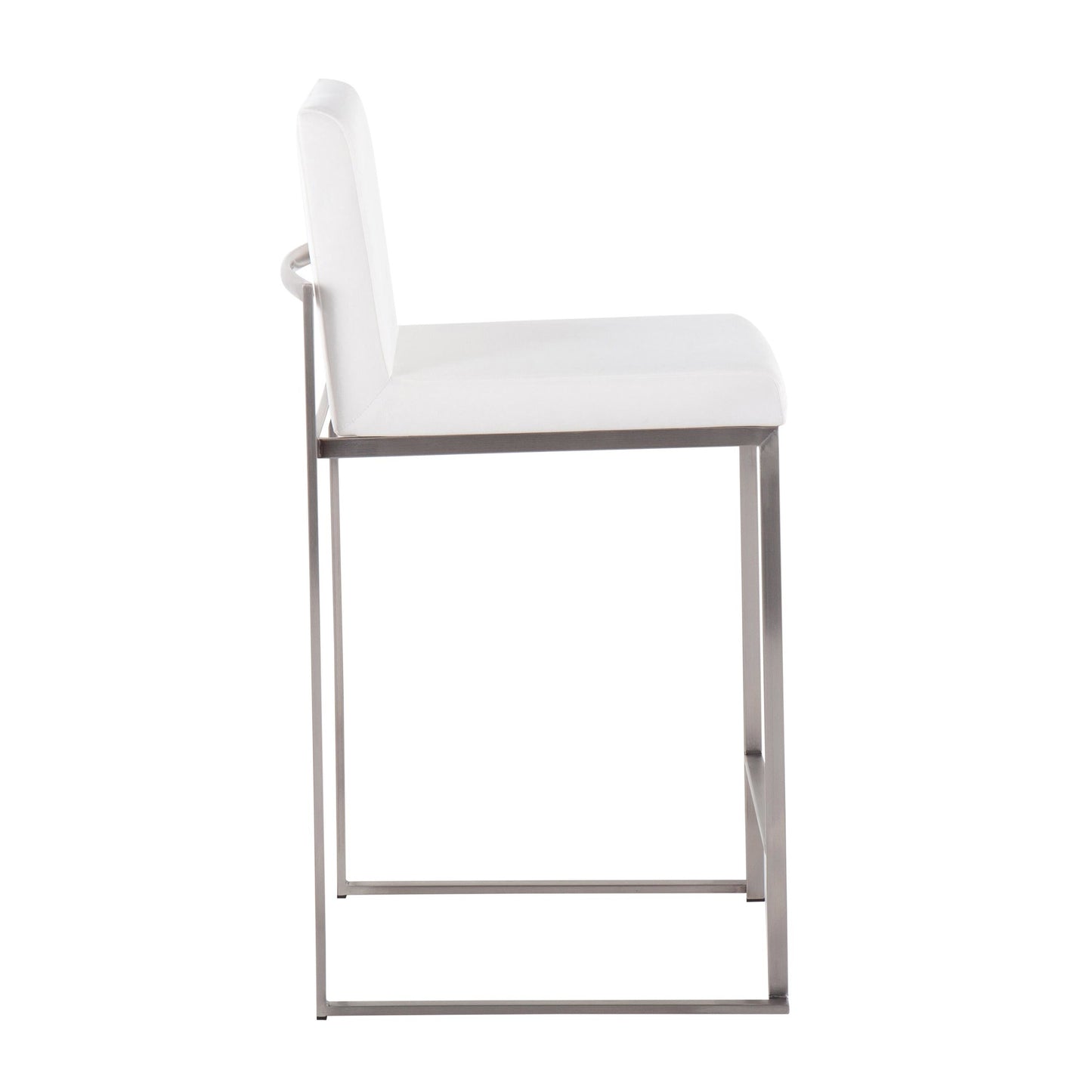 Fuji High Back 26" Fixed-Height Counter Stool - Set of 2