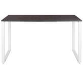 Kimberly Modern Commercial Grade Desk Industrial Style Computer Desk Sturdy Home Office Desk - 55"L - Rustic Gray