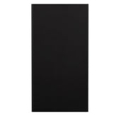 Dell Commercial Grade Trash Receptacle Enclosure for 32 Gallon Trash Cans with 8" Drop Hole and Upper Tray Shelf in Black