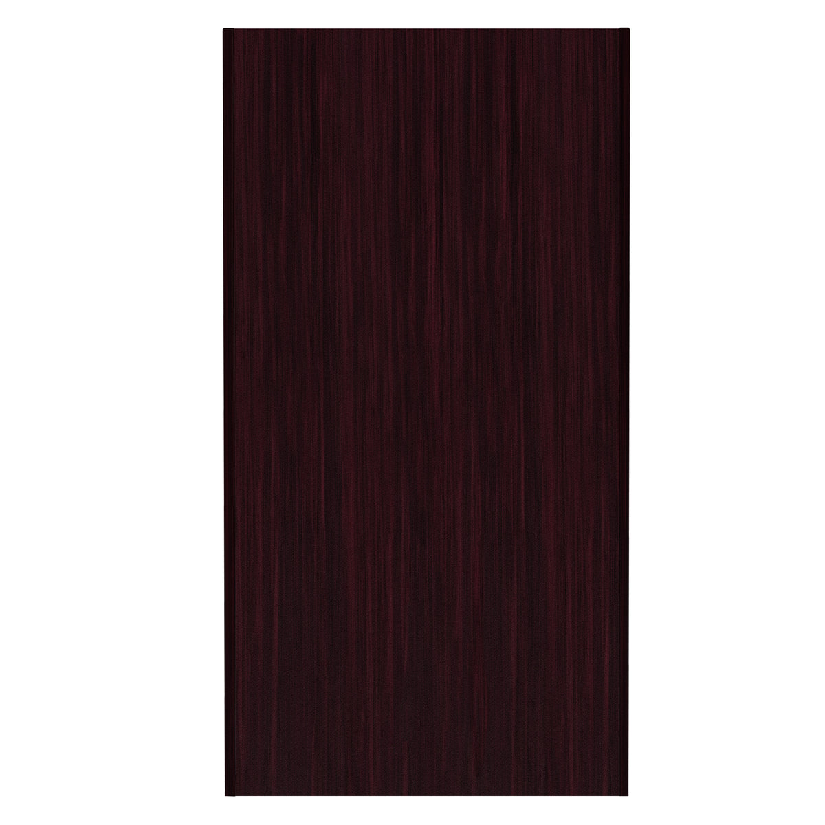 Dell Commercial Grade Trash Receptacle Enclosure for 32 Gallon Trash Cans with 8" Drop Hole and Upper Tray Shelf in Mahogany