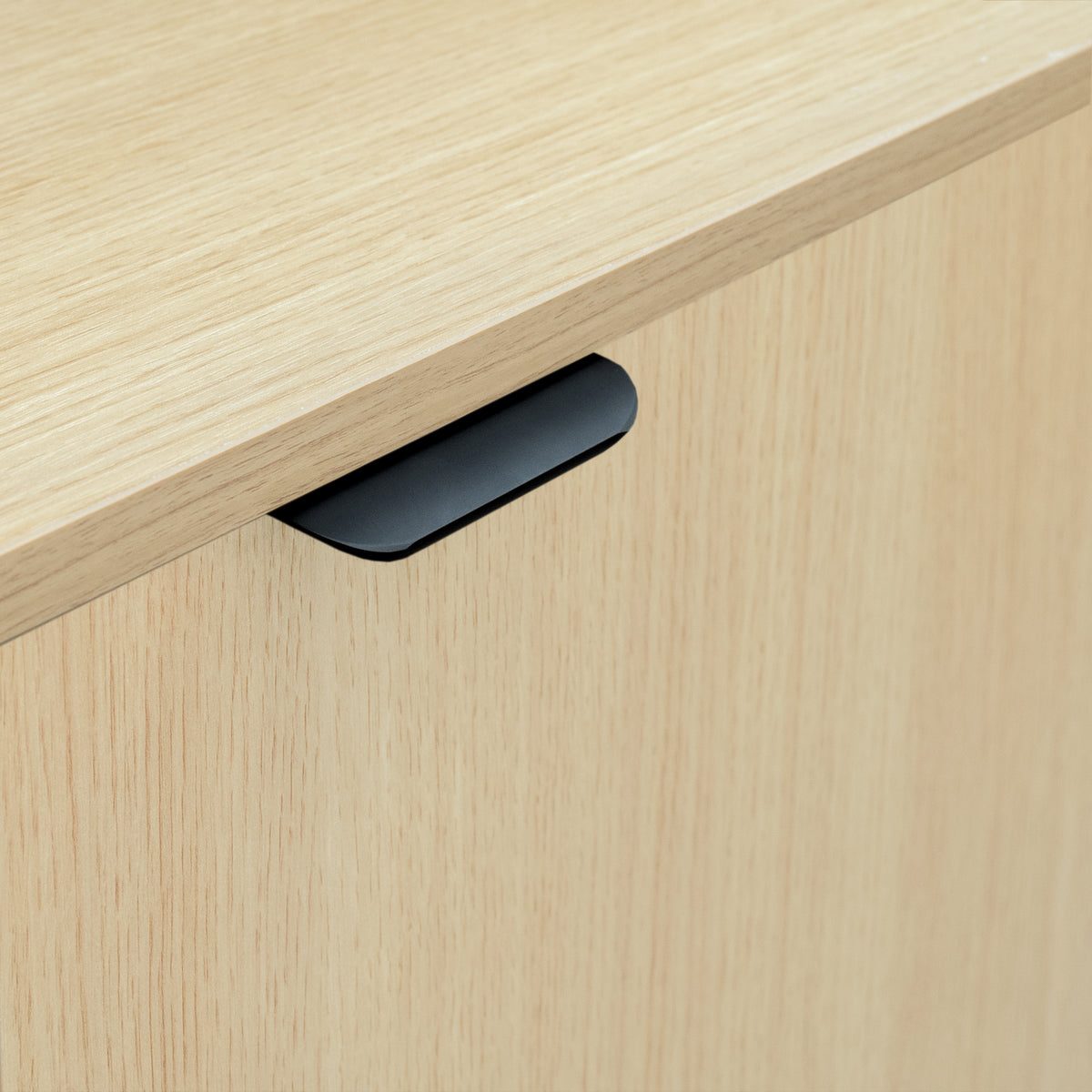 Dell Commercial Grade Trash Receptacle Enclosure for 32 Gallon Trash Cans with 8" Drop Hole and Upper Tray Shelf in Oak