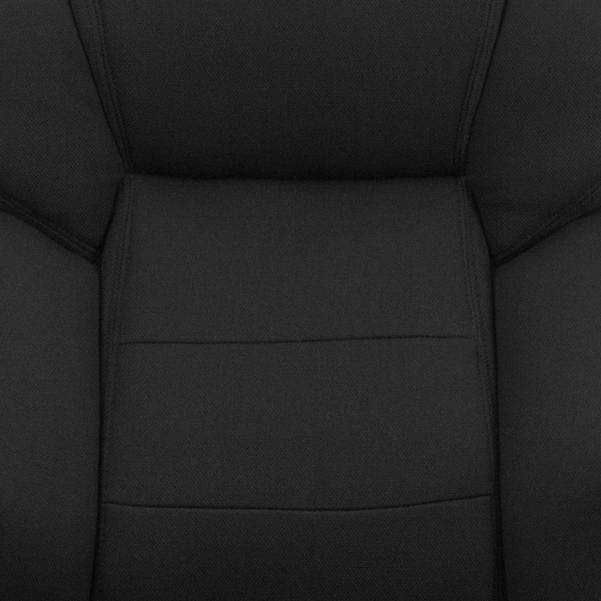 HERCULES Series 24/7 Intensive Use Big & Tall 500 lb. Rated Black Fabric Executive Ergonomic Office Chair with Loop Arms