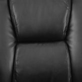 HERCULES Series Big & Tall 400 lb. Rated Black LeatherSoft Ergonomic Task Office Chair with Chrome Base and Adjustable Arms