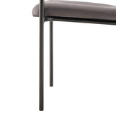 Jana Comfort Gray Mesh Stackable Steel Side Chair with Arms