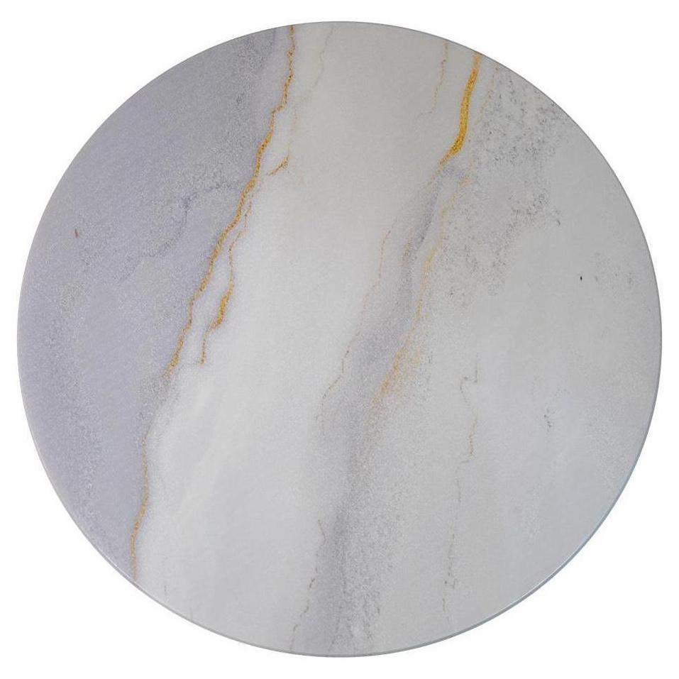 Gold Ribbon Pattern Powder Coated MDF Indoor Table Tops