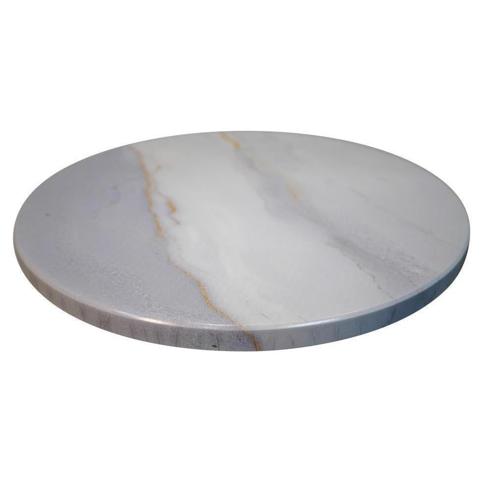 Gold Ribbon Pattern Powder Coated MDF Indoor Table Tops