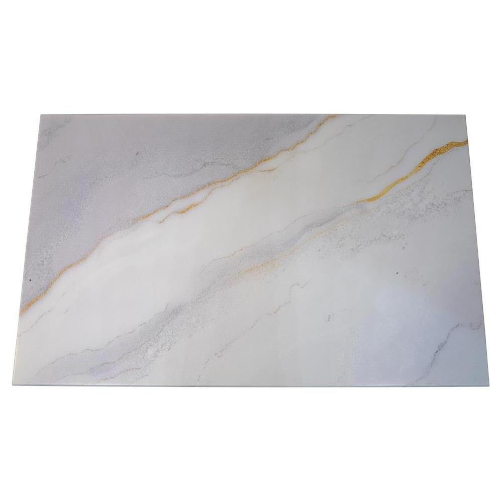 Gold Ribbon Pattern Powder Coated MDF Indoor Table Tops