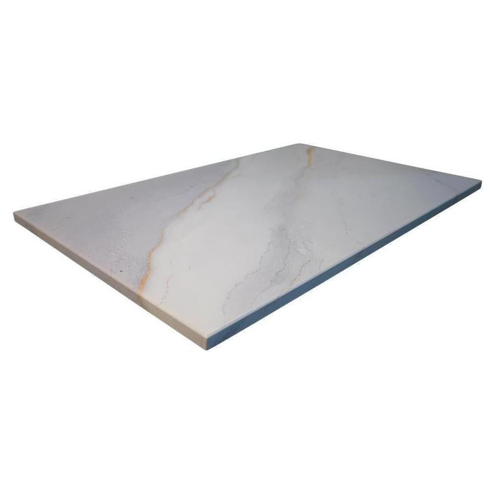 Gold Ribbon Pattern Powder Coated MDF Indoor Table Tops