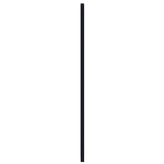 Canterbury 24" x 36" Black Wall Mount Magnetic Chalkboard Sign with Eraser, Hanging Wall Chalkboard Memo Board for Home, School, or Business