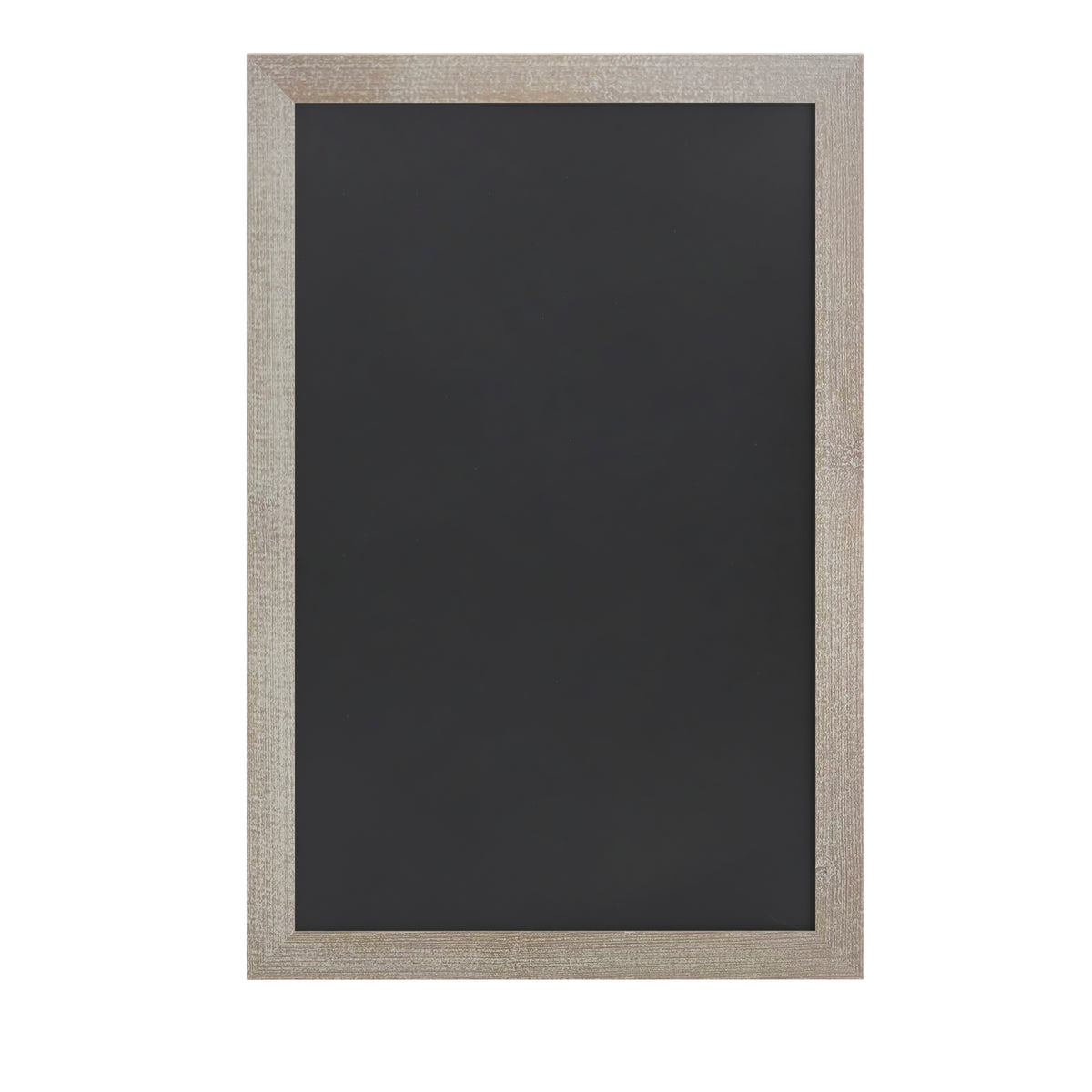 Canterbury 24" x 36" Weathered Wall Mount Magnetic Chalkboard Sign with Eraser, Hanging Wall Chalkboard Memo Board for Home, School, or Business