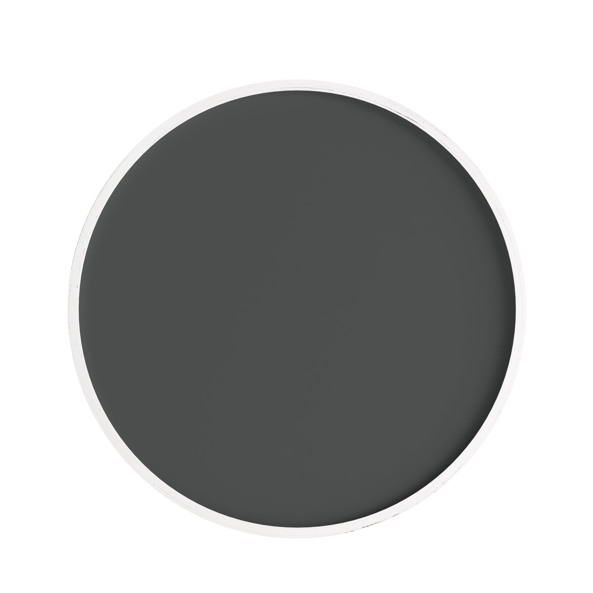Canterbury 18" Round Wall Mounted Magnetic Chalkboard for Home or Business with Eraser and Chalk in Whitewash Pine Wood Frame