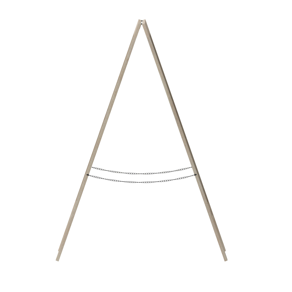 Canterbury 40" x 20" Vintage Wooden A-Frame Magnetic Indoor/Outdoor Chalkboard Sign, Freestanding Double Sided Extra Large Message Board, Weathered