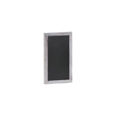 Canterbury 11" x 17" Whitewashed Wall Mount Magnetic Chalkboard Sign with Eraser, Hanging Wall Chalkboard Memo Board for Home, School, or Business