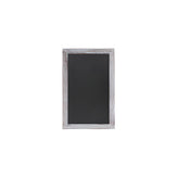 Canterbury 11" x 17" Whitewashed Wall Mount Magnetic Chalkboard Sign with Eraser, Hanging Wall Chalkboard Memo Board for Home, School, or Business
