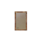 Canterbury 11" x 17" Torched Wood Wall Mount Magnetic Chalkboard Sign with Eraser, Hanging Wall Chalkboard Memo Board for Home, School, or Business