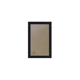 Canterbury 11" x 17" Black Wall Mount Magnetic Chalkboard Sign with Eraser, Hanging Wall Chalkboard Memo Board for Home, School, or Business