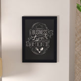 Canterbury 18" x 24" Black Wall Mount Magnetic Chalkboard Sign with Eraser, Hanging Wall Chalkboard Memo Board for Home, School, or Business