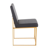 High Back Fuji Dining Chair - Set of 2