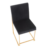 High Back Fuji Dining Chair - Set of 2