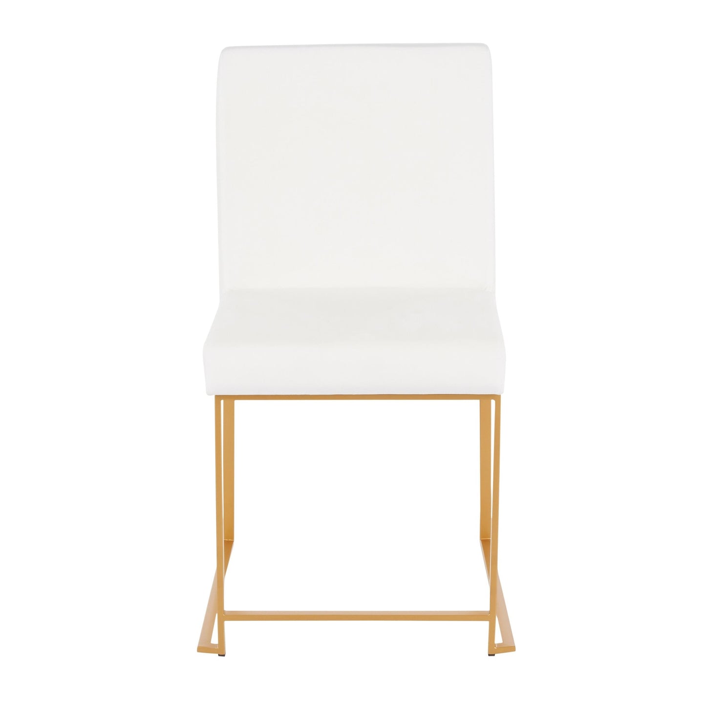 High Back Fuji Dining Chair - Set of 2