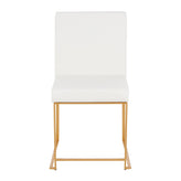 High Back Fuji Dining Chair - Set of 2