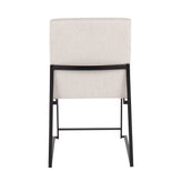 High Back Fuji Dining Chair - Set of 2