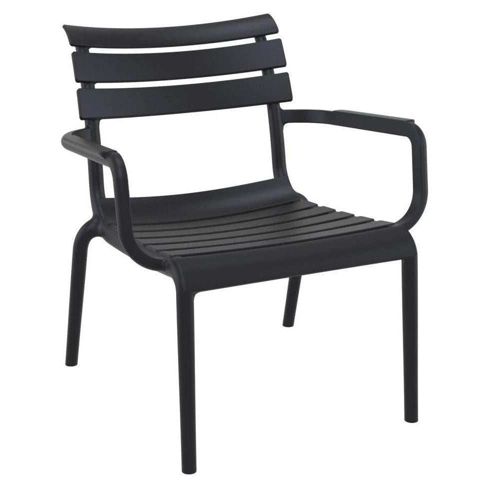 Paris Resin Outdoor Club Lounge Arm Chair