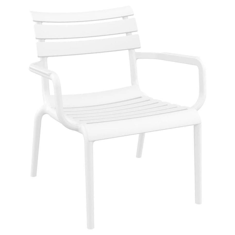 Paris Resin Outdoor Club Lounge Arm Chair