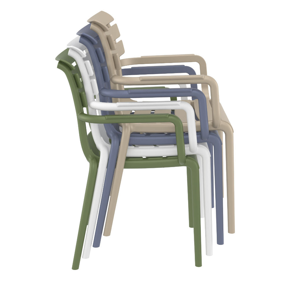 Paris Resin Outdoor Arm Chair