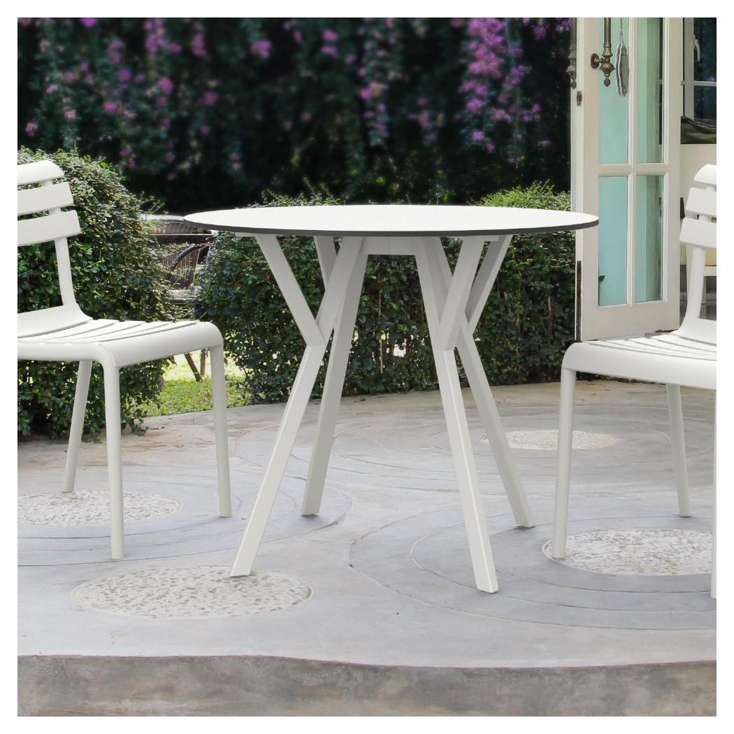 Max Round Outdoor HPL Table