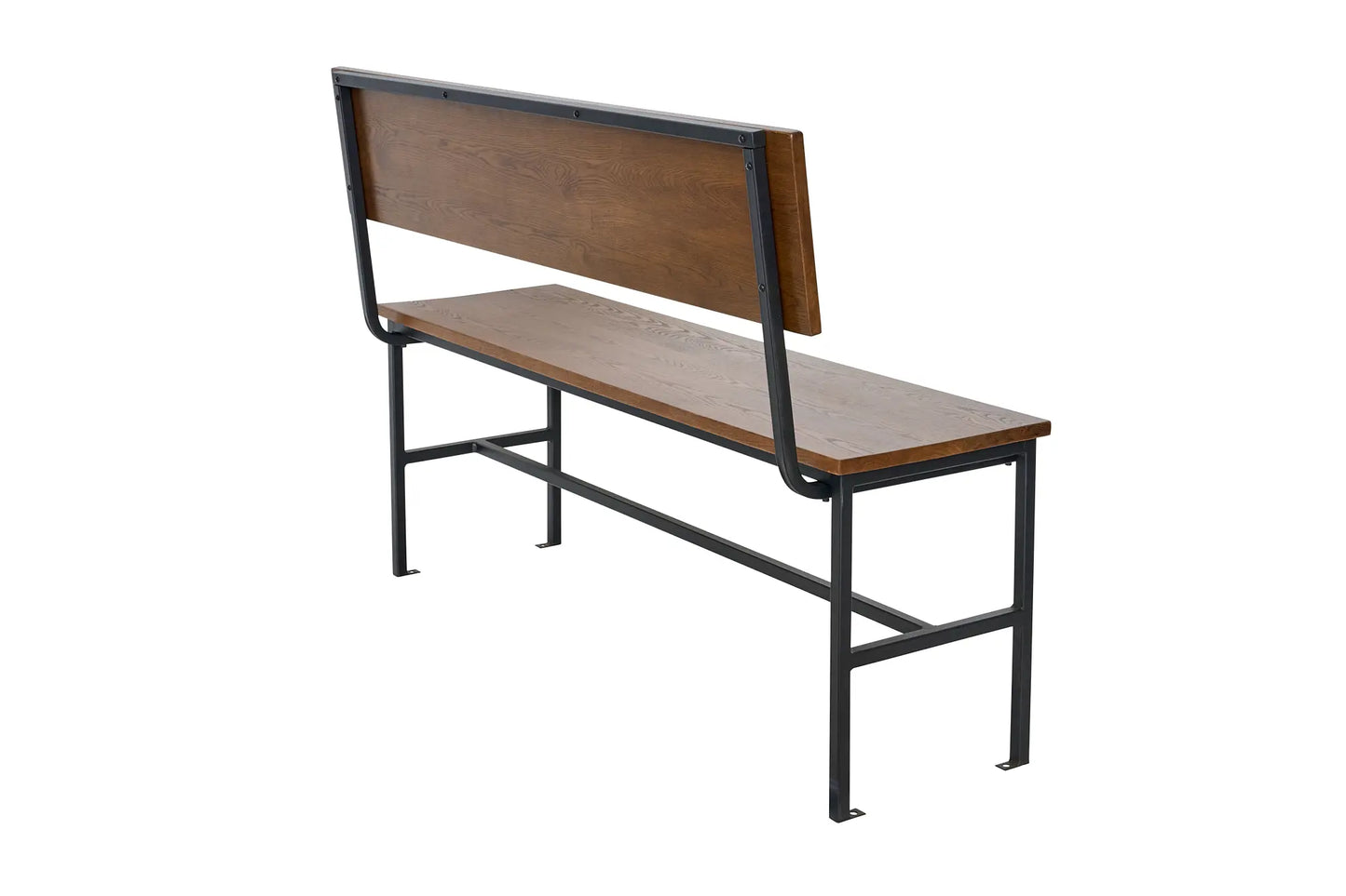 Memphis 2-Seat Bolt-Down Bench with Back