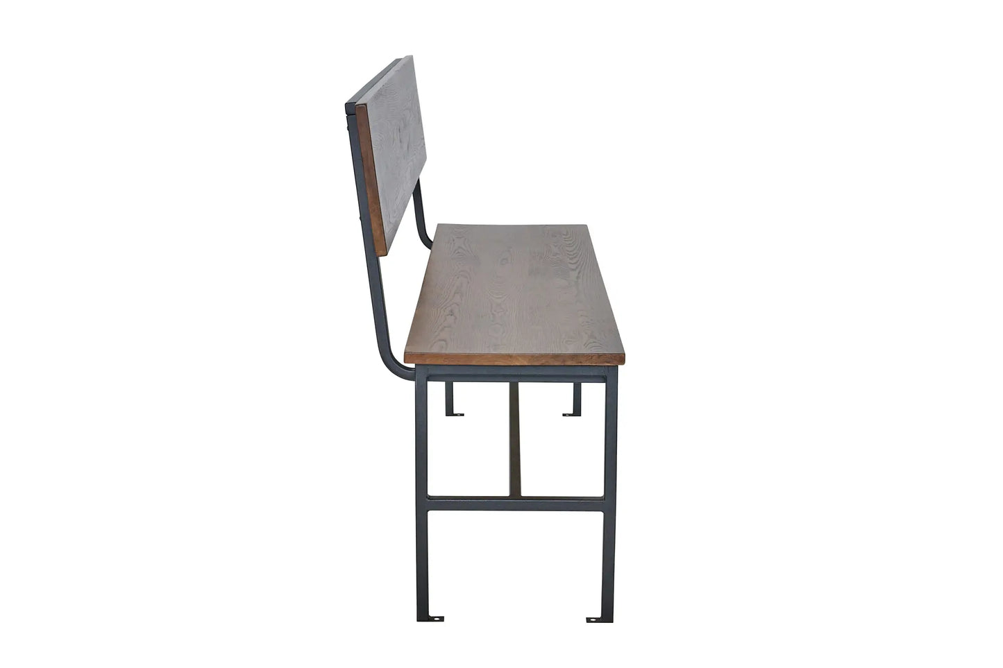 Memphis 2-Seat Bolt-Down Bench with Back