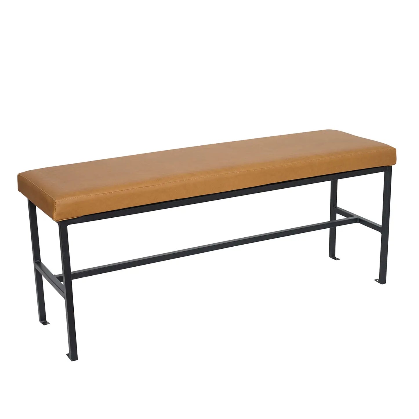 Meghan 2-Seat Bolt-Down Upholstered Bench