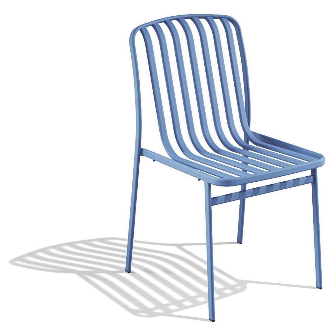 Kano Outdoor Steel Stackable Side Chair