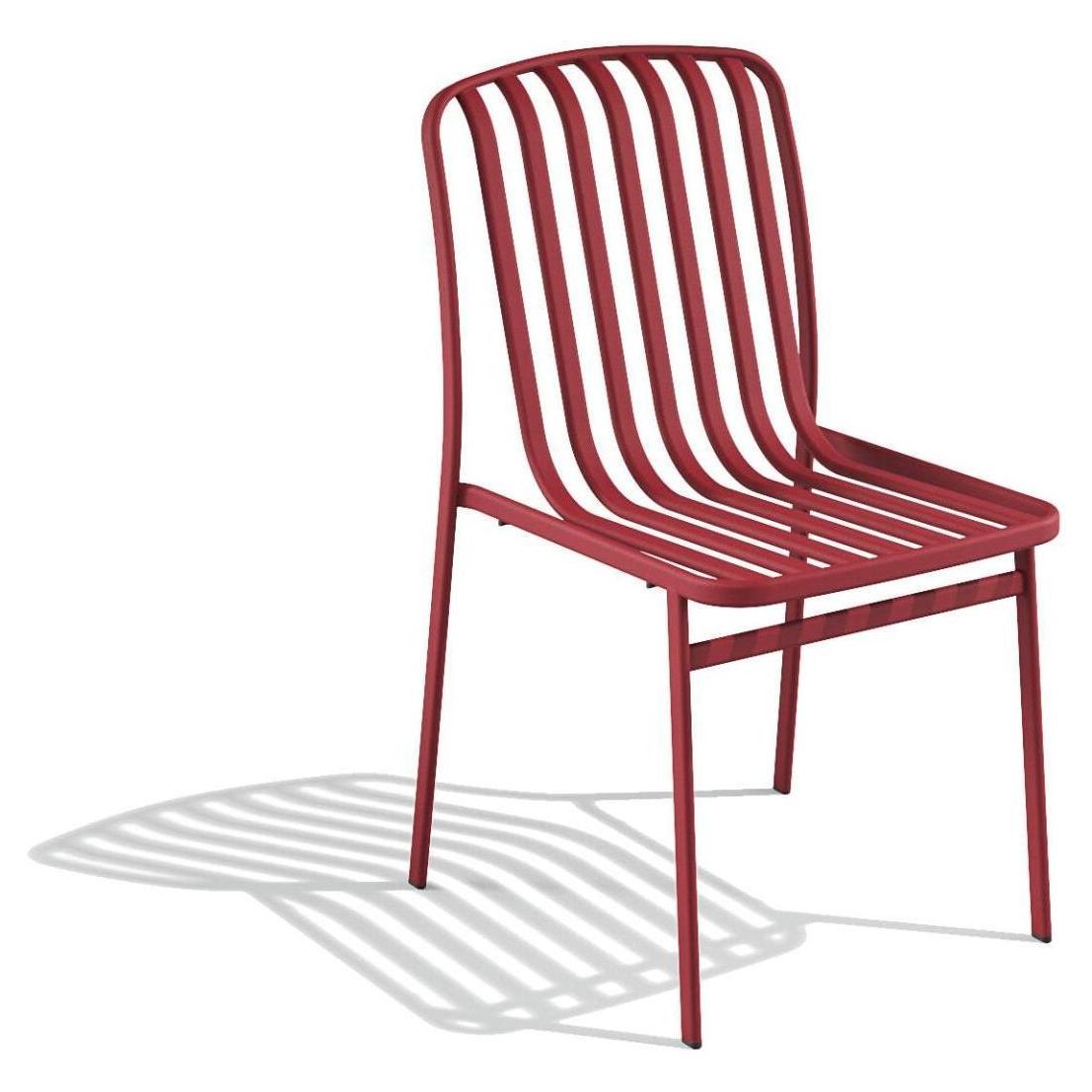 Kano Outdoor Steel Stackable Side Chair