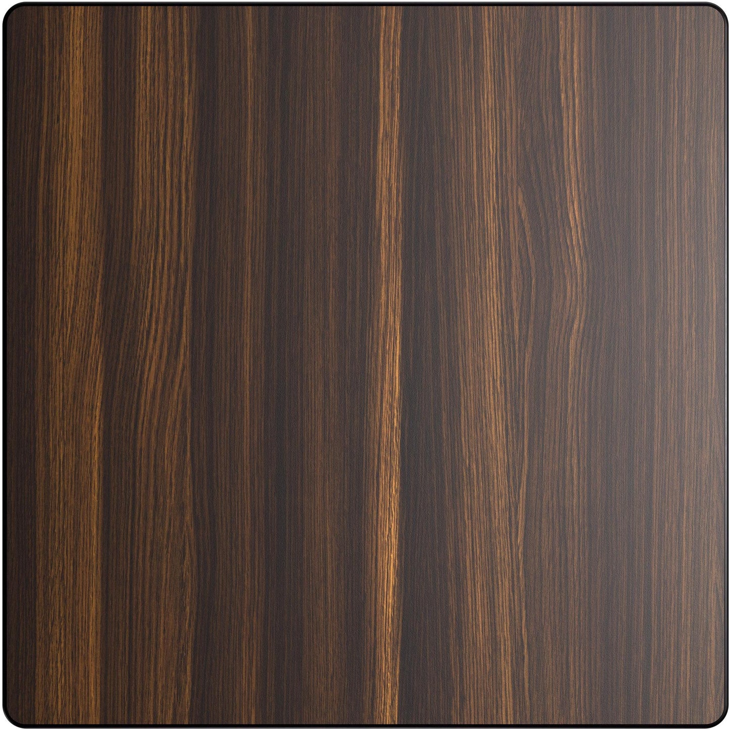 Dark Walnut Heavy Duty Outdoor Resin Table Top with Phenolic Edge19e806c6b673355536
